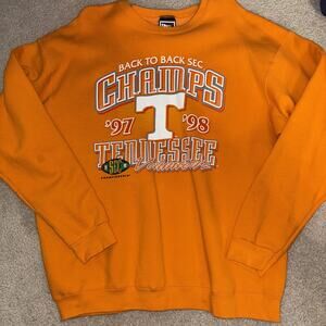 1998 Tennessee VOLS Championship Crewneck XXL Pro Player